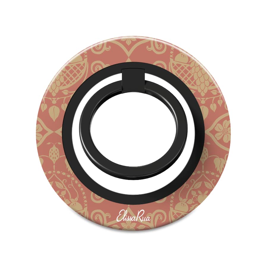 Rococo Basket Blush – Magnetic Ring Holder