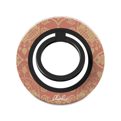 Rococo Basket Blush – Magnetic Ring Holder