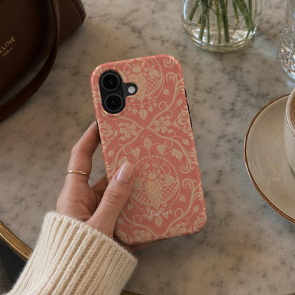 Rococo Basket Blush – MagSafe Tough Phone Case | Elissa Rua