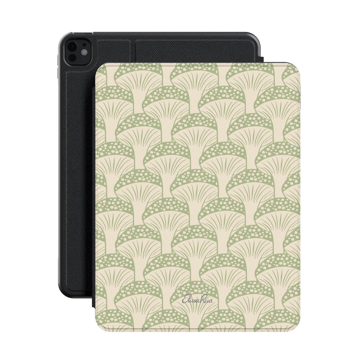 Sage Green Mushroom – Apple iPad Case | Elissa Rua
