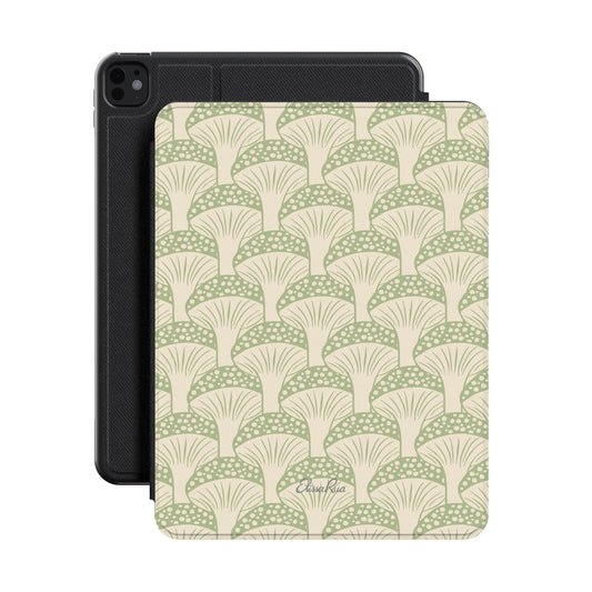 Sage Green Mushroom – Apple iPad Case | Elissa Rua