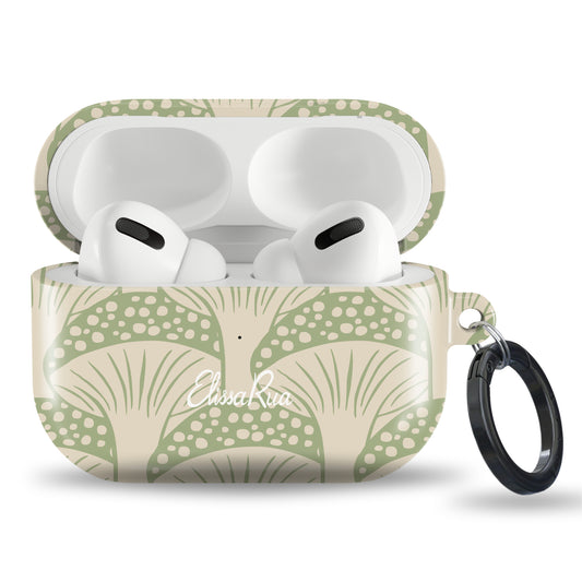 Sage Green Mushroom – Apple AirPods Tough Case