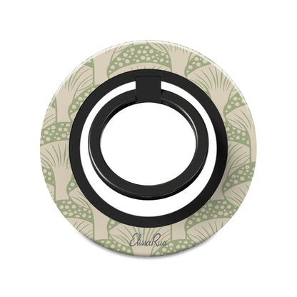 Sage Green Mushroom – Magnetic Ring Holder