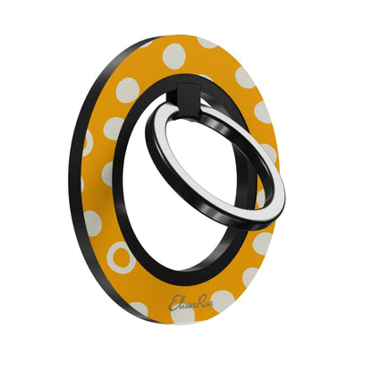 Sunny Yellow Dots – Magnetic Ring Holder