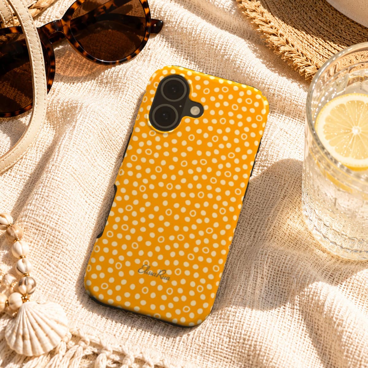 Sunny Yellow Dots – Snap Phone Case | Elissa Rua