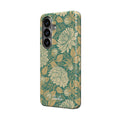 Vintage Dahlia Floral magnetic tough phone case – front view