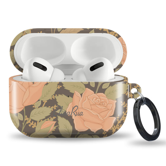 Vintage Rose Floral – Tough Airpods Case | Elissa Rua
