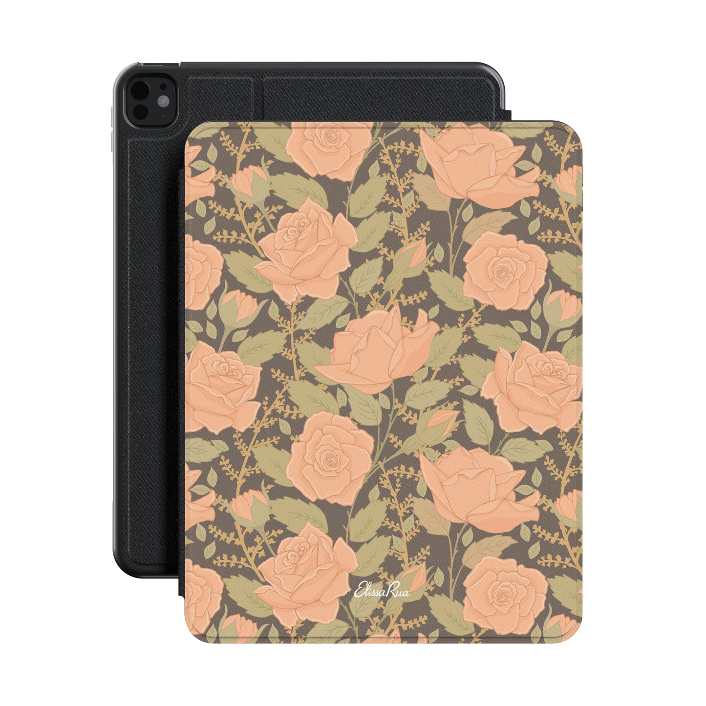 Vintage Rose Floral – Apple iPad Case | Elissa Rua