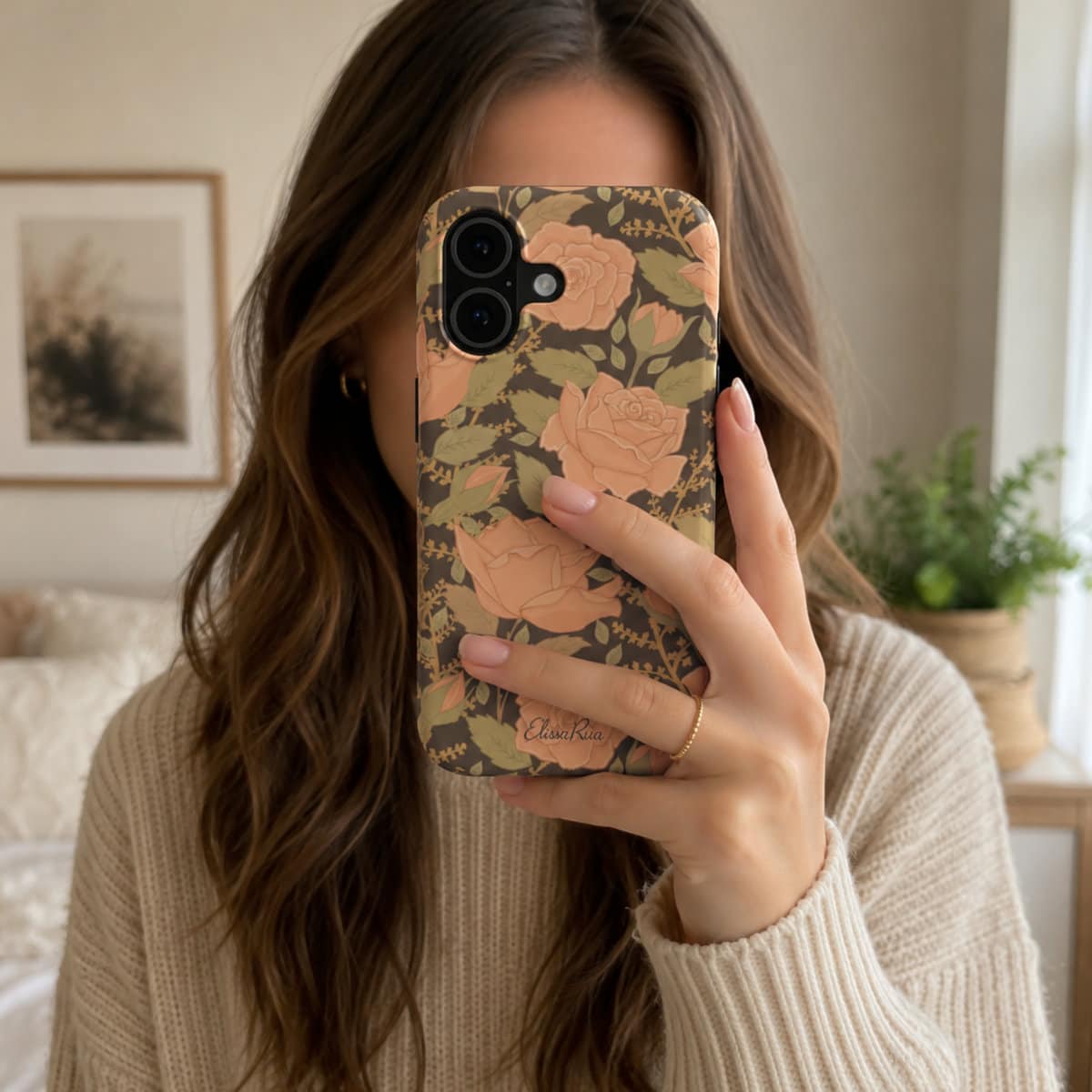 Vintage Rose Floral – Snap Phone Case | Elissa Rua
