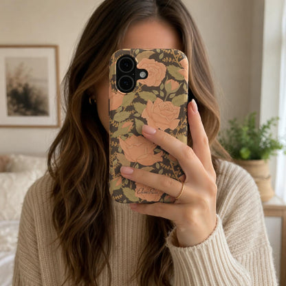 Vintage Rose Floral – Snap Phone Case | Elissa Rua