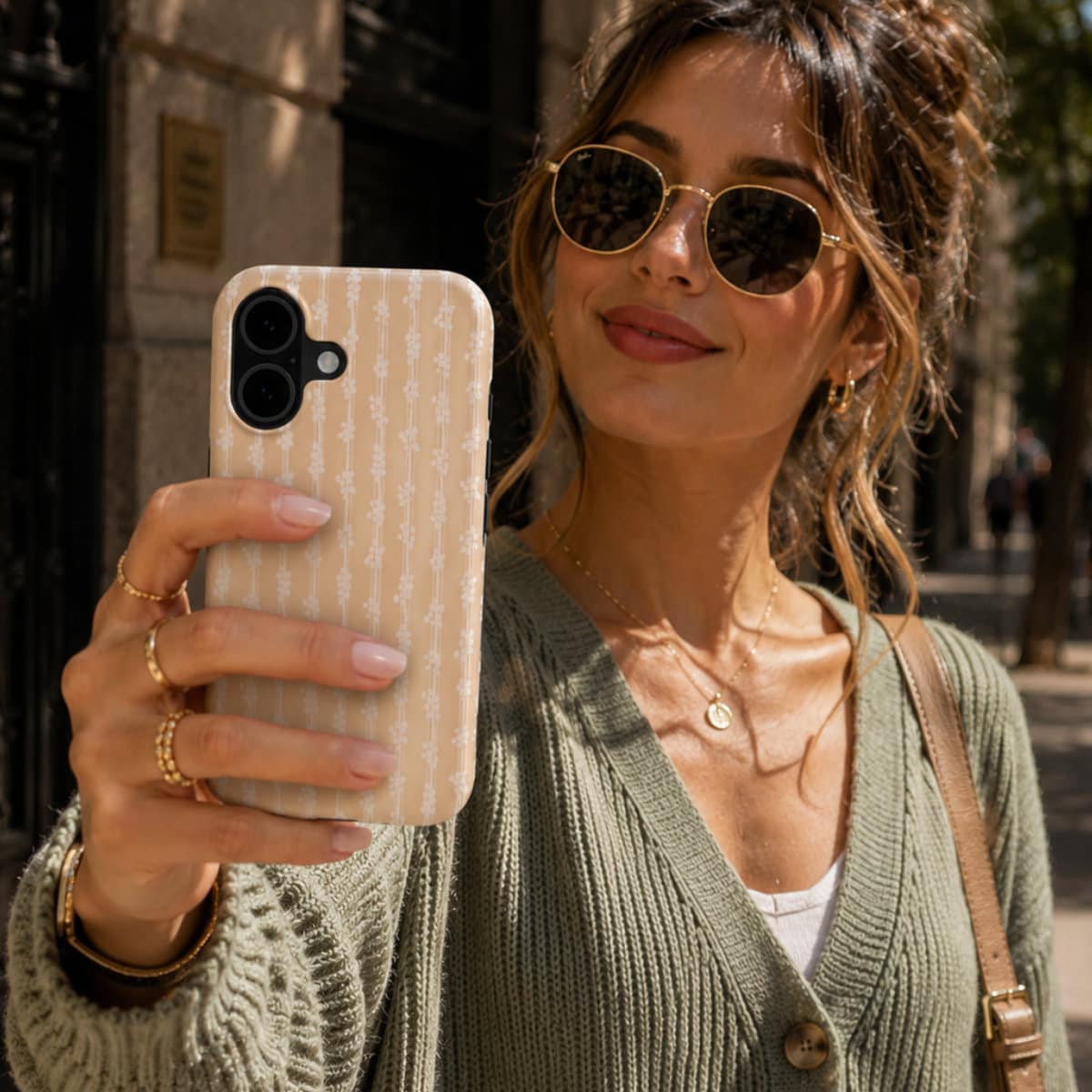 Vintage Stripe – Snap Phone Case | Elissa Rua
