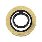 Yellow Geometric – Magnetic Ring Holder