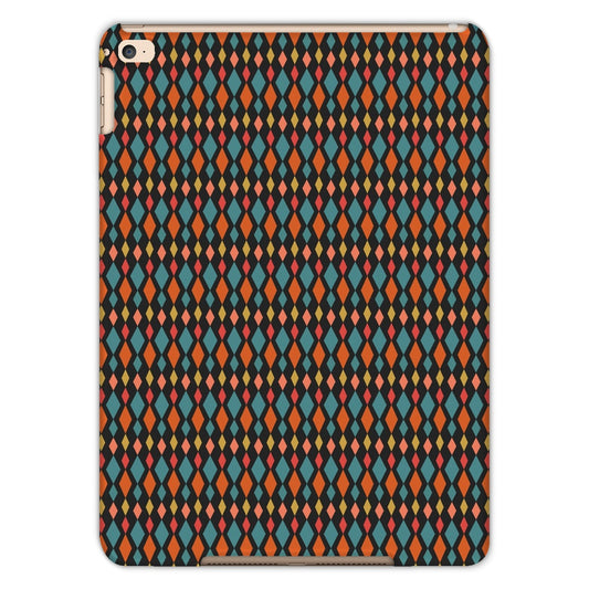 Geometric Diamond Cascade Snap Tablet Case