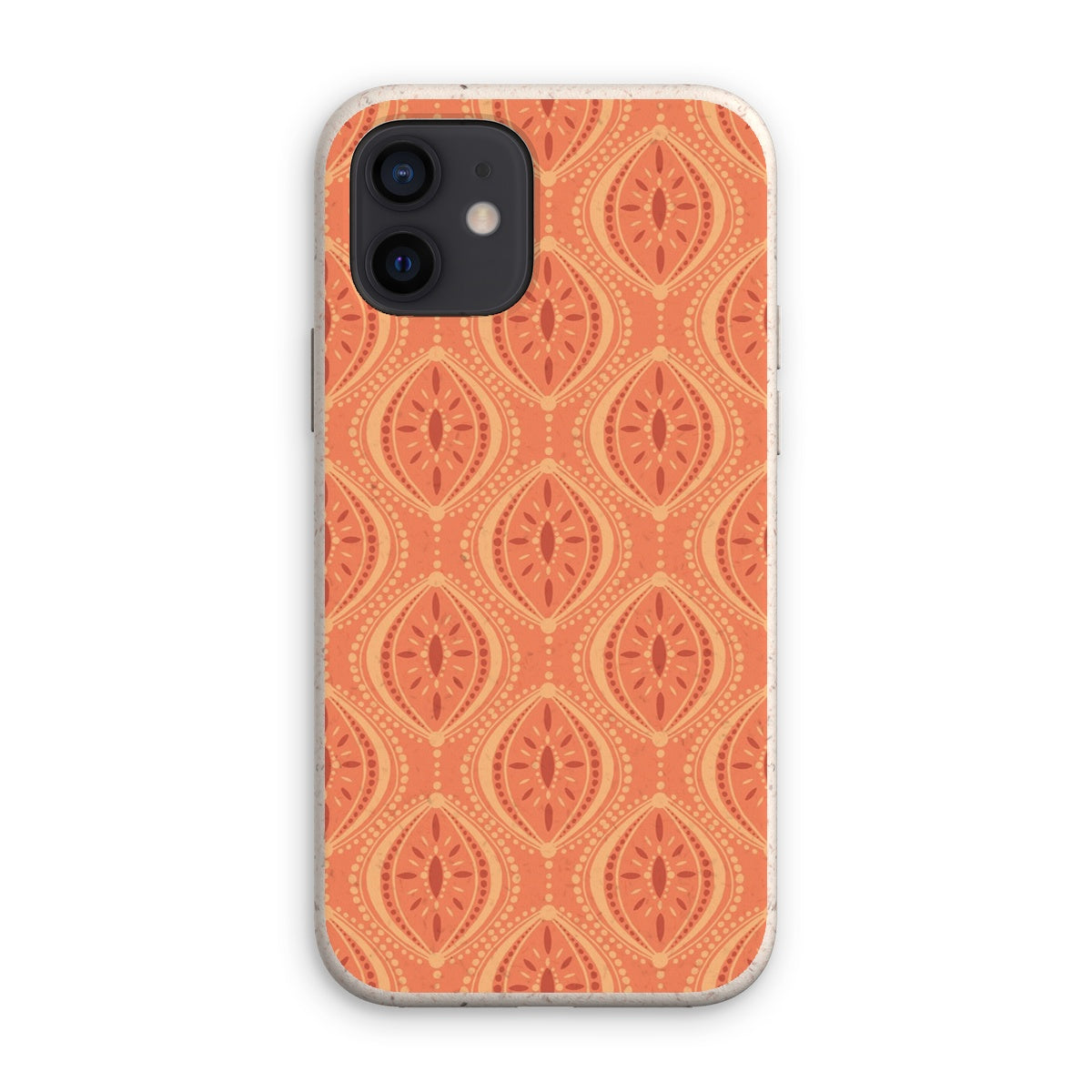 Geometric Boho Eco Phone Case - Orange