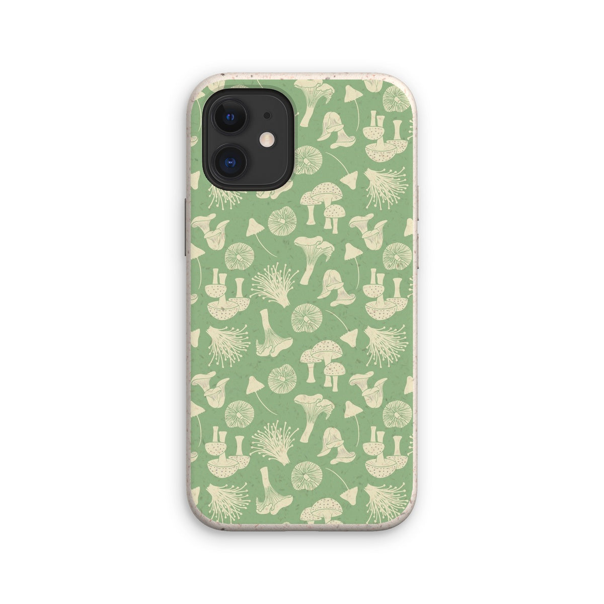 Mushrooms (Green) Eco Phone Case