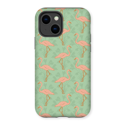 Pink Flamingo Tough Phone Case