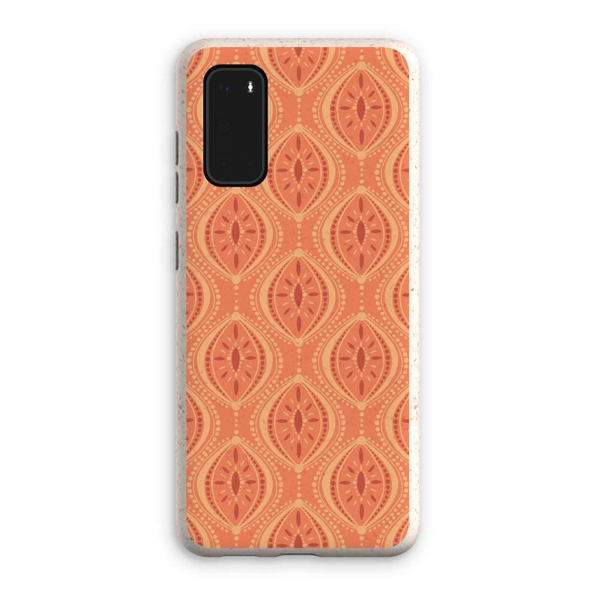 Geometric Boho Eco Phone Case - Orange