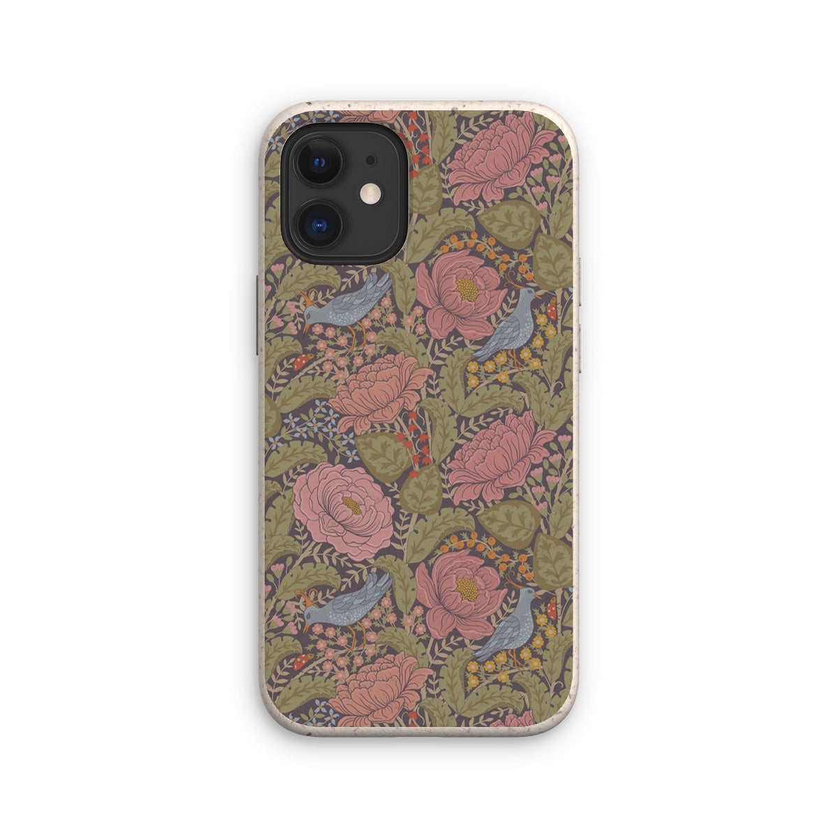 Peonies & Birds Floral Eco Phone Case