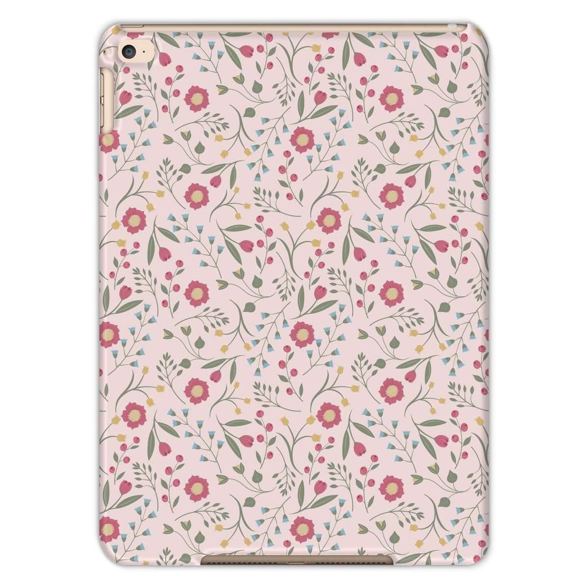 Floral Whimsy Snap Table Case - Pink