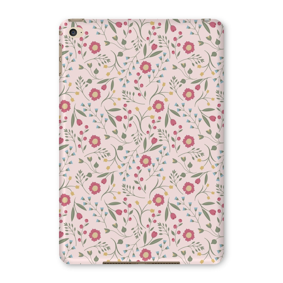 Floral Whimsy Snap Table Case - Pink